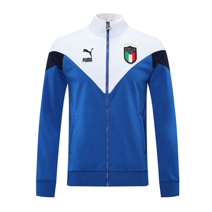 Giacca Calcio Italia 2020 21 Blu